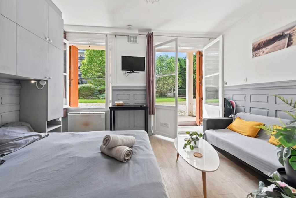 Studio 100M De La Plage & Casino Leilighet Villers-sur-Mer Eksteriør bilde